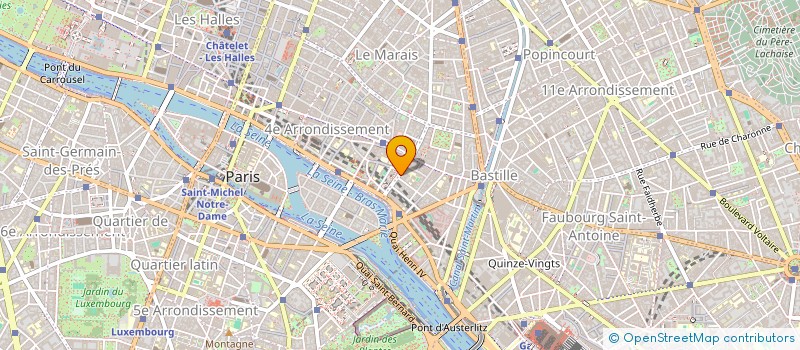 localisation de l'entreprise CATHERINE TOURNIER PSYCHOLOGUE  PARIS