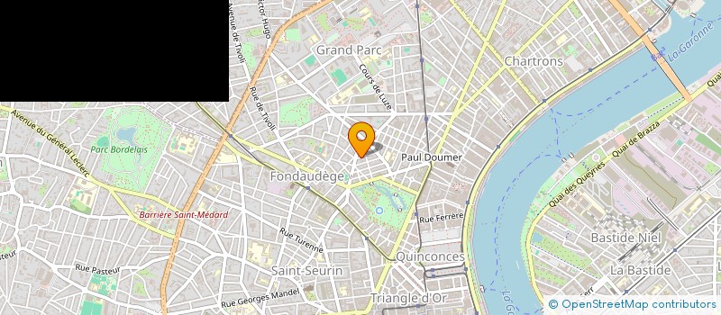 localisation de l'entreprise CATHERINEAU  BORDEAUX