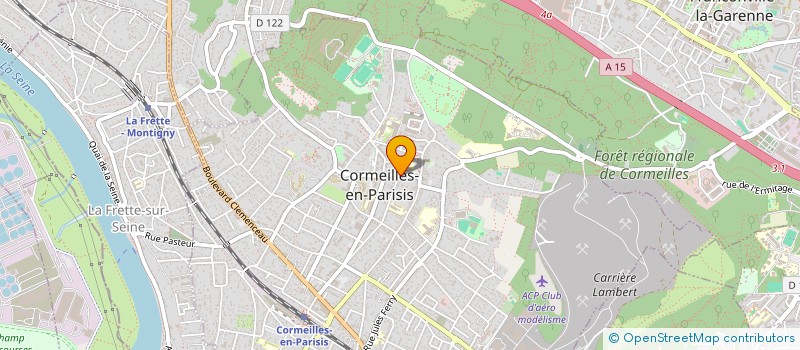 localisation de l'entreprise CATHI LIVIGNI  CORMEILLES-EN-PARISIS