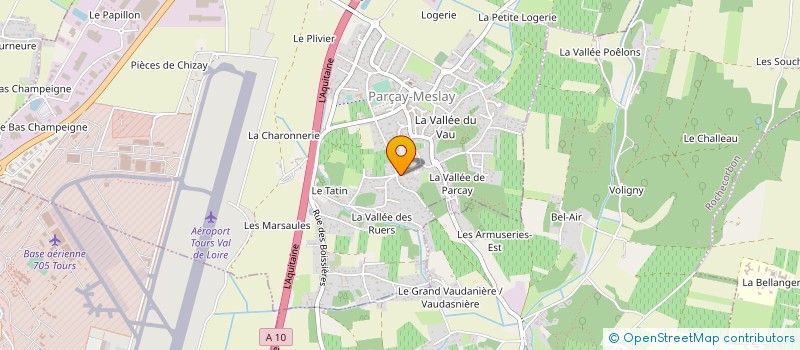 localisation de l'entreprise CATHJE IMMO à SAINT-AVERTIN