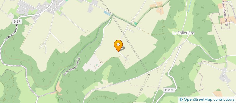 localisation de l'entreprise CATHO-QUADRO  SAINT MARTIN DE L'IF