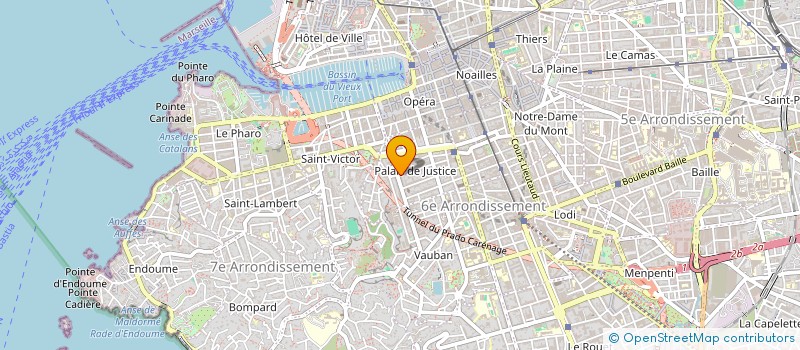 localisation de l'entreprise CATHO RETRO à MARSEILLE