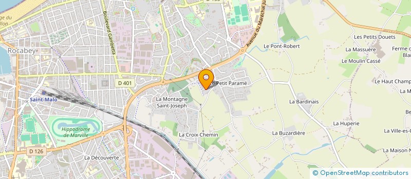 localisation de l'entreprise CATHOM CONCEPT à SAINT-MALO