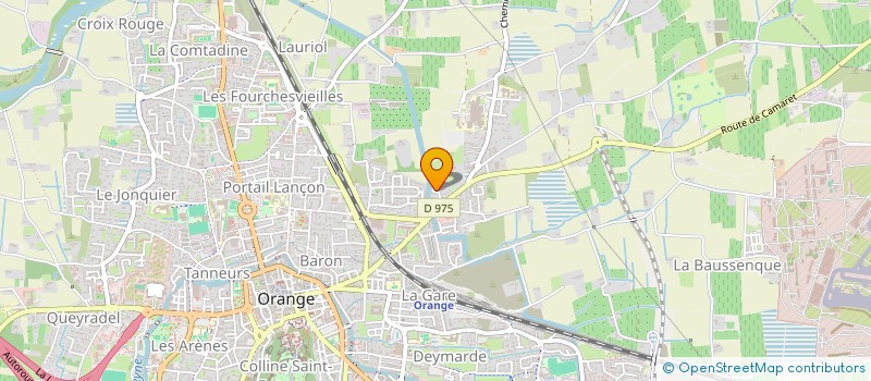 localisation de l'entreprise CATHOME 2010  ORANGE