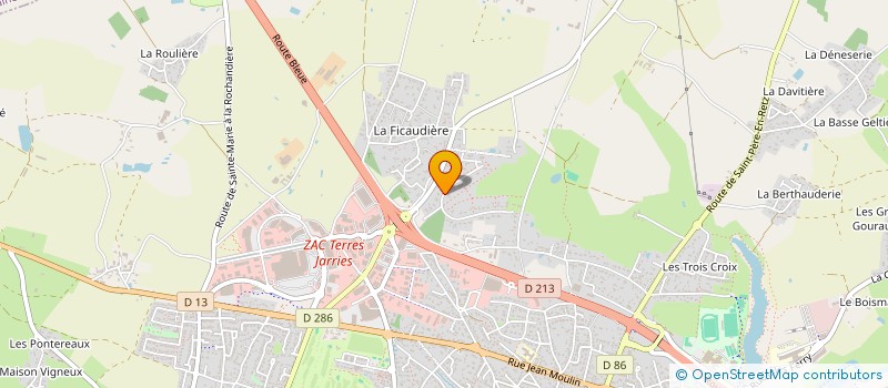 localisation de l'entreprise CATHPHILO  PORNIC