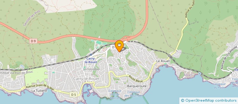 localisation de l'entreprise CATHULO  CARRY-LE-ROUET