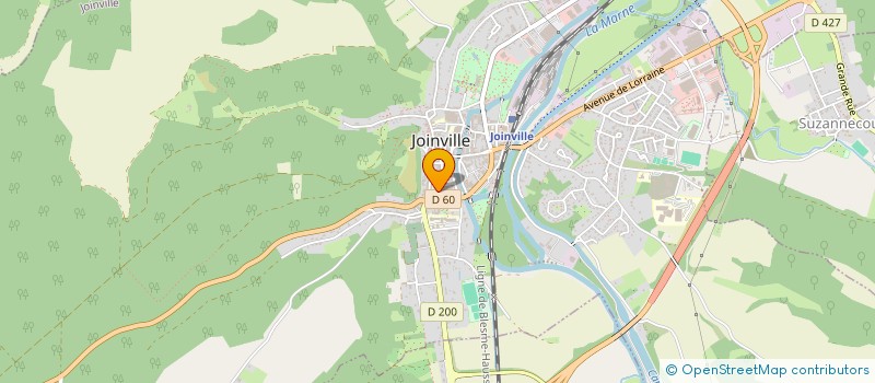 localisation de l'entreprise CATHY à JOINVILLE