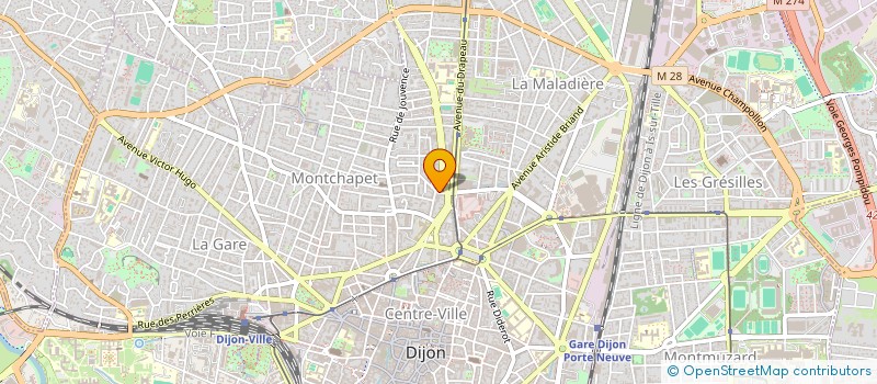 localisation de l'entreprise CATHY B MUSIC  DIJON