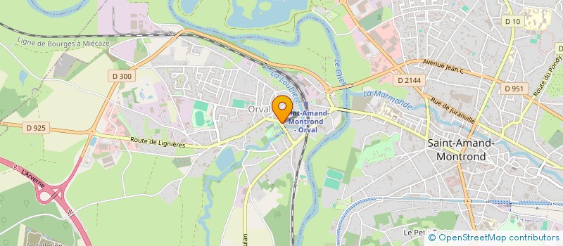 localisation de l'entreprise CATHY - LOU  ORVAL