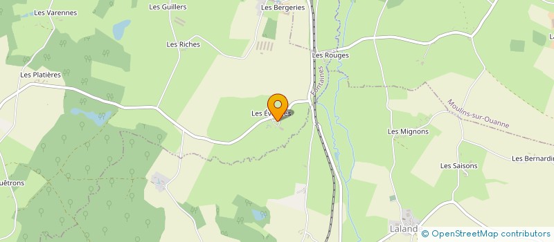 localisation de l'entreprise CATHY'S EVENTS  FONTAINES