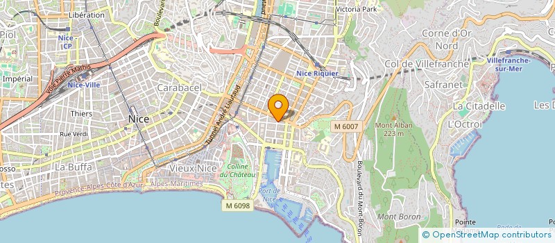 localisation de l'entreprise CATHYCATOU  NICE