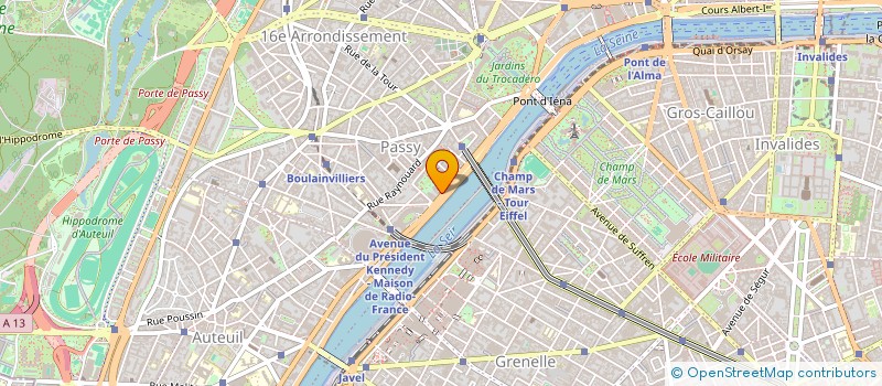 localisation de l'entreprise CATHYMAR  PARIS