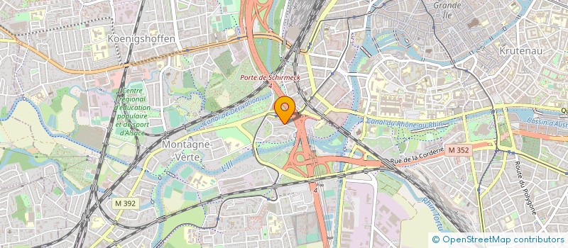 localisation de l'entreprise CATHYON  STRASBOURG