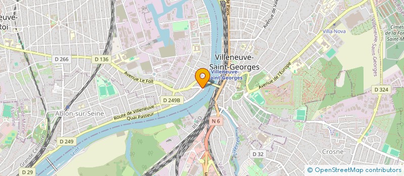 localisation de l'entreprise CATIAN à VILLENEUVE-LE-ROI