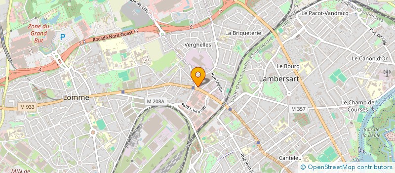 localisation de l'entreprise CATIB à LILLE