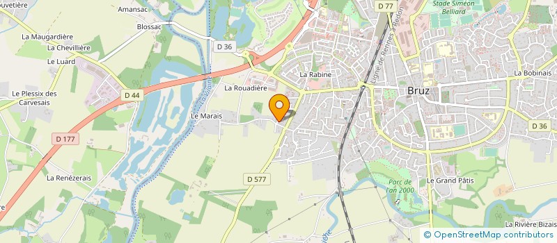 localisation de l'entreprise CATIBOU à BRUZ