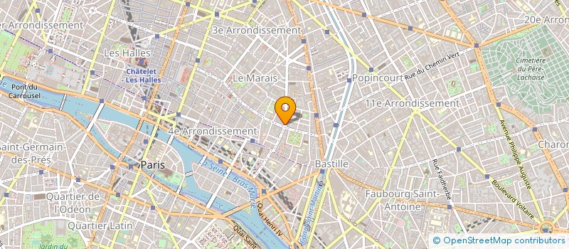 localisation de l'entreprise CATICA  PARIS