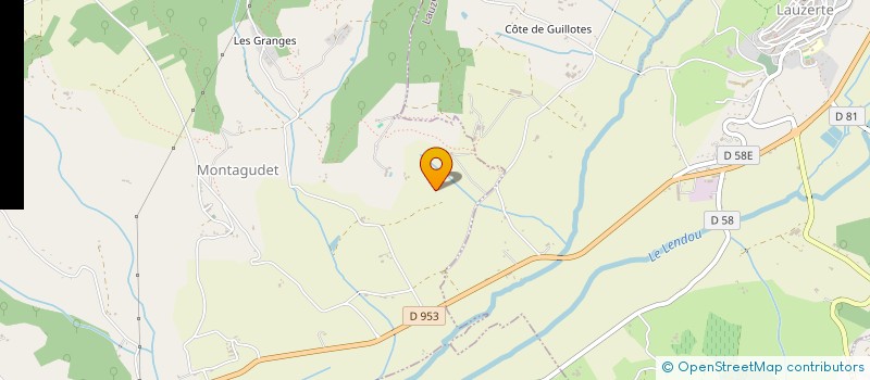 localisation de l'entreprise CATIFAIT LAVALLE  MONTAGUDET