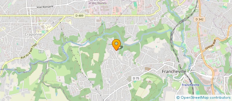 localisation de l'entreprise CATILINA DE BEL AIR  FRANCHEVILLE