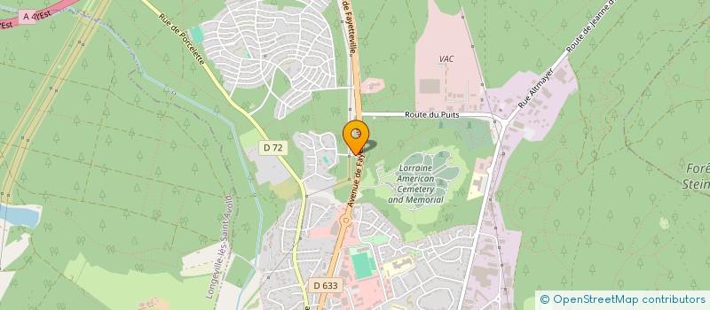 localisation de l'entreprise CATILINI  SAINT-AVOLD