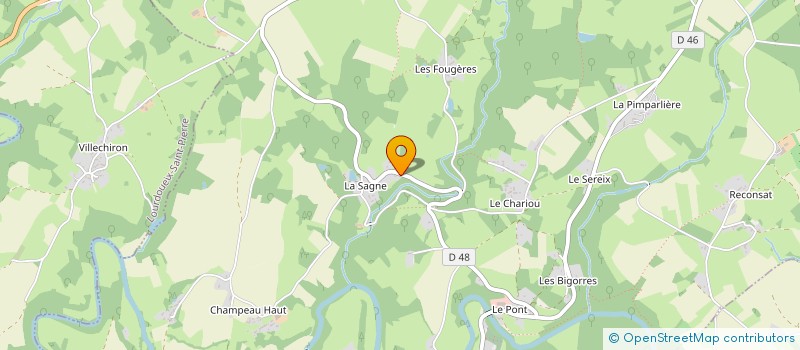 localisation de l'entreprise CATIM à CHENIERS