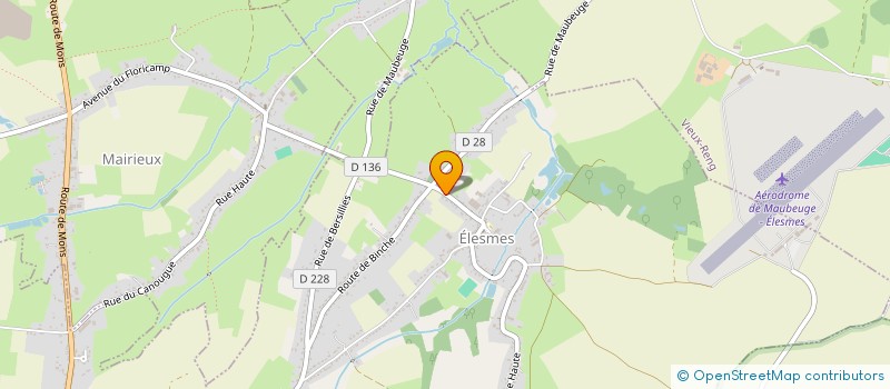 localisation de l'entreprise CATIMMO à ELESMES