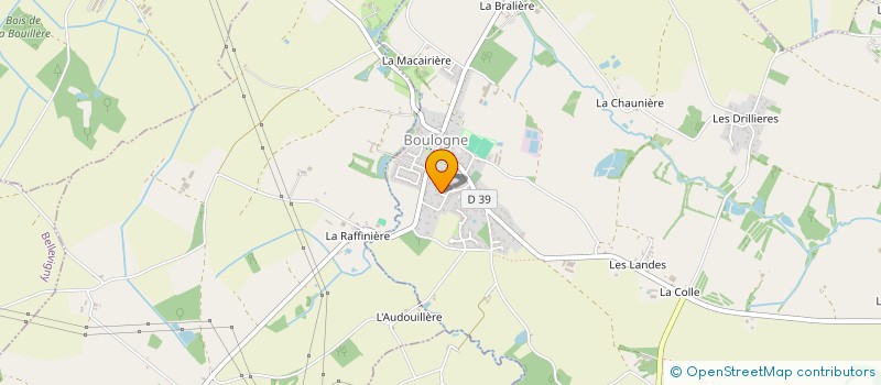 localisation de l'entreprise CATIMMO85 à SAINTE-FLORENCE