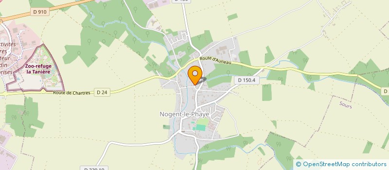 localisation de l'entreprise CATINOT ENTREPRISES à NOGENT-LE-PHAYE