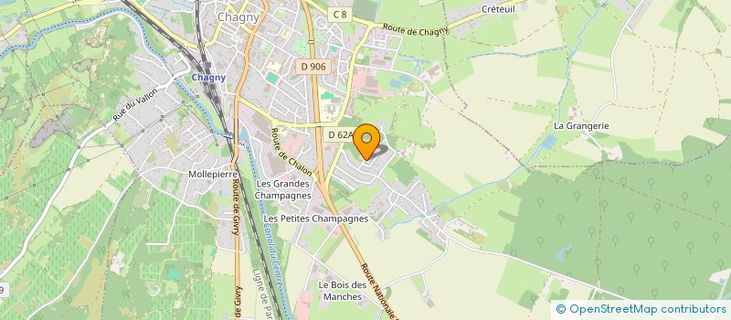 localisation de l'entreprise CATINU à CHAGNY
