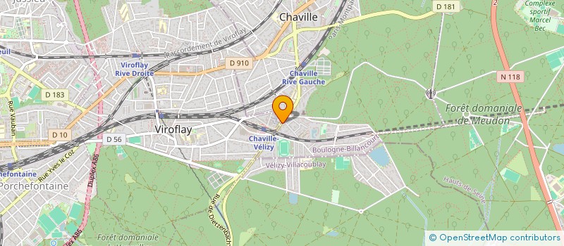 localisation de l'entreprise CATIVILLA IMMOBILIER à CHAVILLE