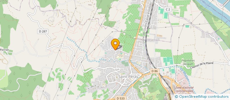 localisation de l'entreprise CATJIM  SAINT-PERAY