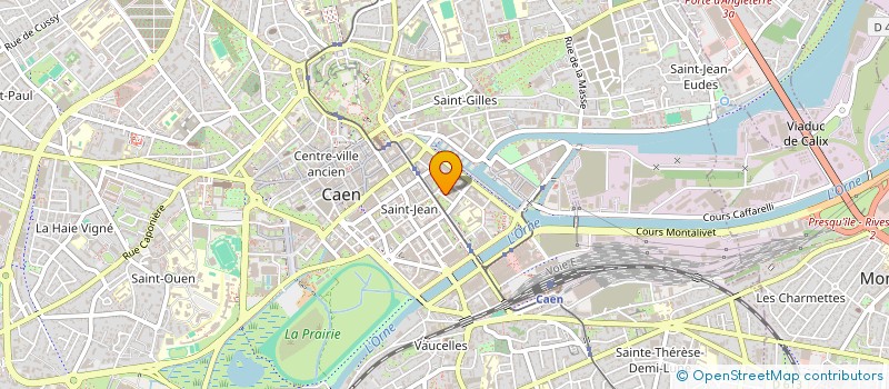 localisation de l'entreprise CATLEYA à CAEN