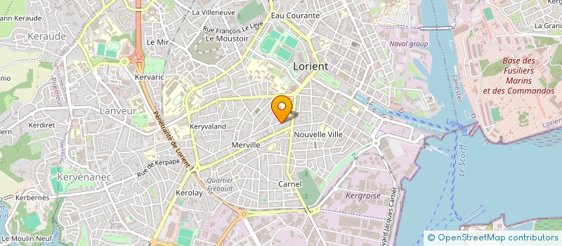 localisation de l'entreprise CATMADE IMMOBILIER  LORIENT