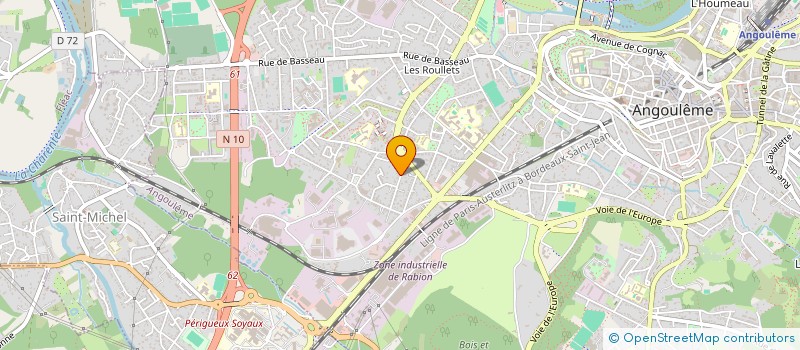 localisation de l'entreprise CATMATMED à ANGOULEME