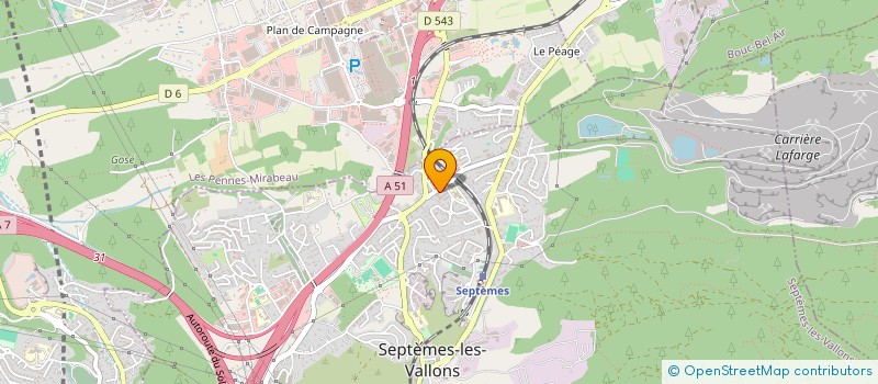 localisation de l'entreprise CATMENAGER à SEPTEMES-LES-VALLONS