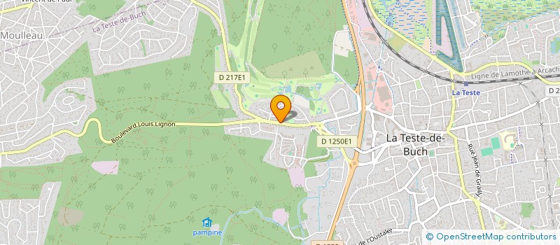 localisation de l'entreprise CATMIK INVEST  LA TESTE-DE-BUCH