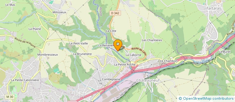 localisation de l'entreprise CATNACDOG'S  CHABANIERE