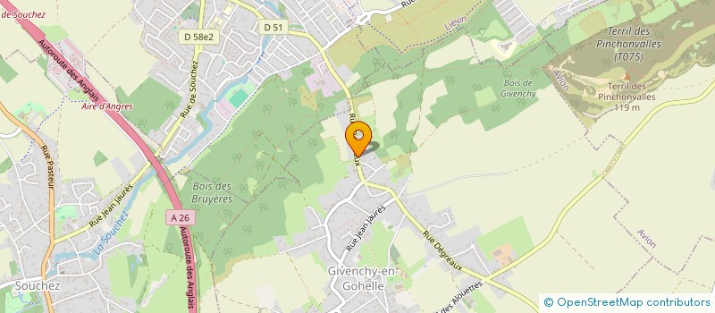 localisation de l'entreprise CATNAT  GIVENCHY-EN-GOHELLE