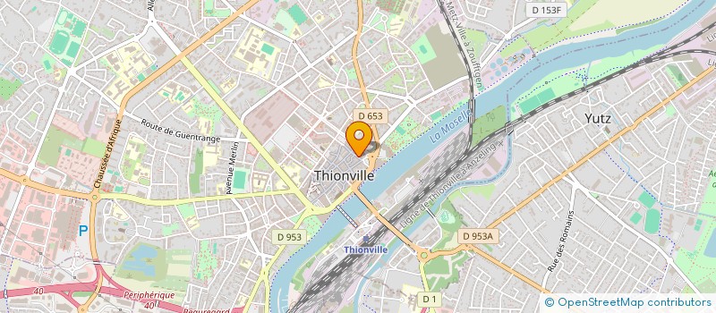 localisation de l'entreprise CATOC  THIONVILLE