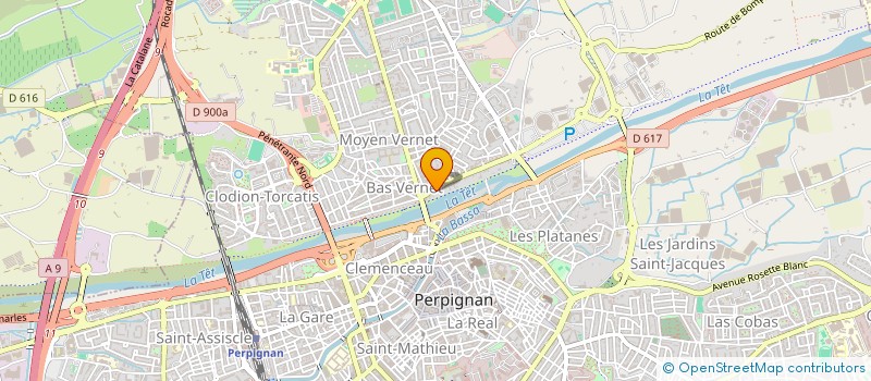 localisation de l'entreprise CATORZE  PERPIGNAN