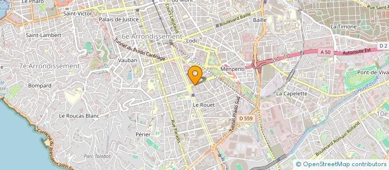 localisation de l'entreprise CATOVA à MARSEILLE