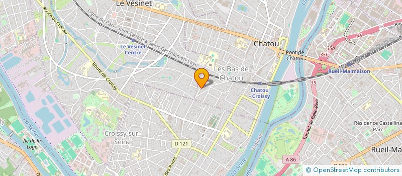 localisation de l'entreprise CATOVI CANTORES  CHATOU