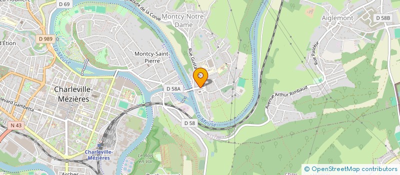 localisation de l'entreprise CATR  MONTCY-NOTRE-DAME