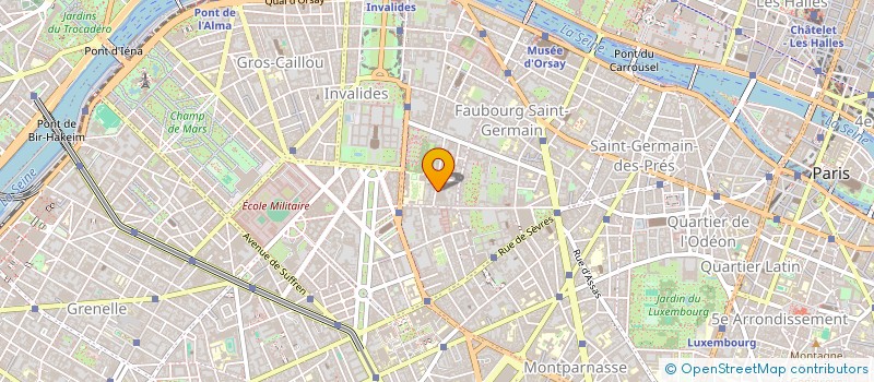 localisation de l'entreprise CATRAL AGENCE REGION AMENAG TEMPS  PARIS