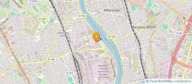 localisation de l'entreprise CATRAN  VITRY-SUR-SEINE