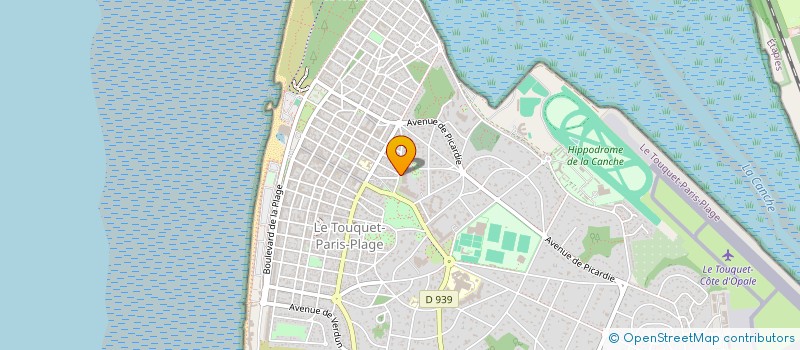 localisation de l'entreprise CATRIC à LE TOUQUET-PARIS-PLAGE