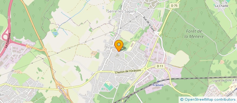 localisation de l'entreprise CATRIX à FRANOIS