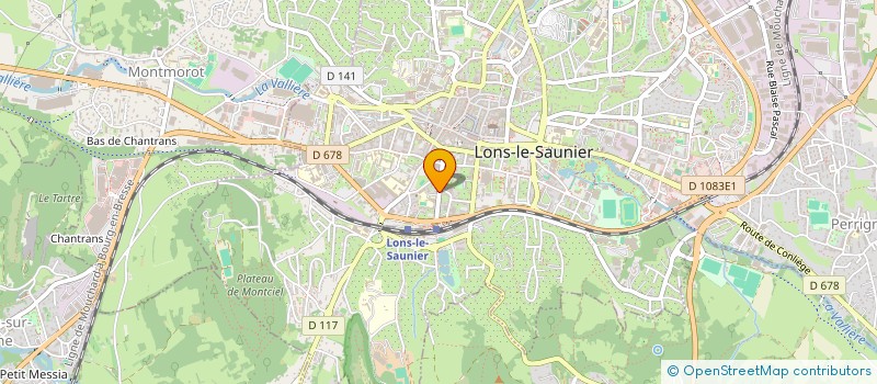 localisation de l'entreprise CATROO  LONS-LE-SAUNIER