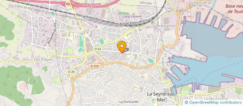 localisation de l'entreprise CATS  LA SEYNE-SUR-MER