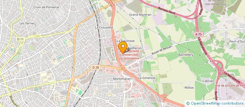 localisation de l'entreprise CATS à BEZIERS